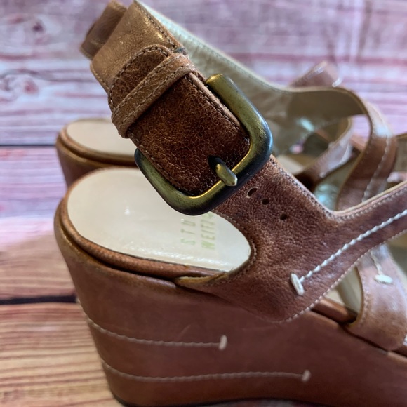 EUC Stuart Weitzman Platform Wedge - Picture 6 of 14